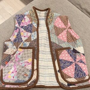 Vintage Quilt Vest by anemone